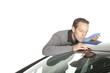 Photo: Insurance claim, expert at work Insurance claim, expert at work