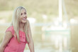 Frau am See im Vintage Look Frau am See im Vintage Look