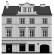 Classic facade illustration Classic facade illustration