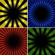 4 Sunburst And Abstract Backgrounds