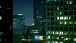 Downtown Elevator Ride at Night