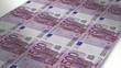 Mint - Printing 500 euro bills