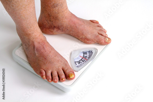 Photo: Old Feet On Scale Old Feet On Scale