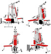 Fitness Home Simulator Gym For Sports Training Vector 03 Fitness Home Simulator Gym For Sports Training Vector 03