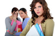 Girl being bullied