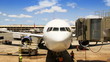 Time-lapse Airport Gate & Jetliner