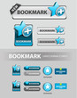 add to bookmark button, favorite icons and buttons