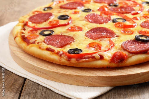 Photo: Pepperoni pizza Pepperoni pizza