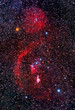 Orion Constellation and Faint Barnard's Loop Nebula