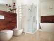 African style contemporary bathroom