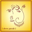 Ganesha, Diwali greetings card, royal Rajasthan, India