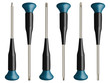 various screw drivers vector various screw drivers vector