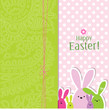 Easter card with copy space