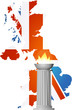 Royaume-Unis et flamme Royaume-Unis et flamme
