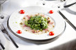 Fish carpaccio