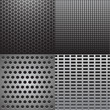 Grey metal textures