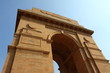 Dramatic angle view of the India Gate