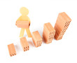 building a chart with bricks