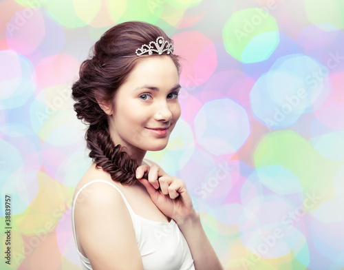 Photo: Girl in a diadem Girl in a diadem