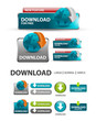 Download Button, collection of Download icons and buttons