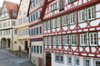 Historische Fachwerkhäuser in Schwäbisch Hall, Deutschland