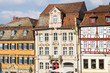 Historische Fachwerkhäuser in Schwäbisch Hall, Deutschland