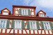 Historische Fachwerkhäuser in Schwäbisch Hall, Deutschland