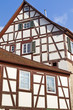 Historische Fachwerkhäuser in Schwäbisch Hall, Deutschland