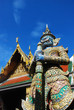 Giant in Front of Wat Phra Kaew Gate Bangkok, Thailand Giant in Front of Wat Phra Kaew Gate Bangkok, Thailand