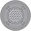 manhole cover (manhole street cover)