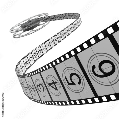 Illustration: Filmrolle - Filmstreifen Filmrolle - Filmstreifen