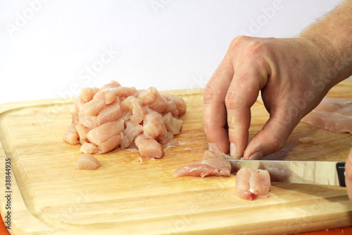 Photo: Hähnchenfleisch Hähnchenfleisch