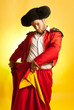 Photo: Bullfighter courage red yellow humor spanish colors Bullfighter courage red yellow humor spanish colors