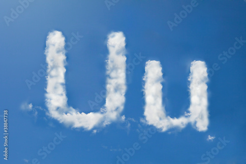 Photo: u font clouds u font clouds