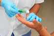 Patient in emergency room