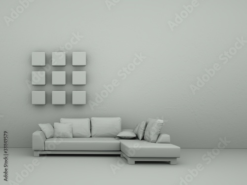 Illustration: Modell - Ecksofa Modell - Ecksofa