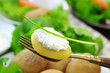 Pellkartoffel mit Quark