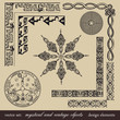 Vektor: mystical and vintage objects - design elements mystical and vintage objects - design elements