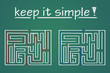 Keep it simple  #120209-002