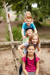 Gruppe Schulkinder