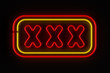 XXX Sign