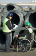 Photo: Workers Inspecting At Construction Site Workers Inspecting At Construction Site