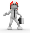 American football player