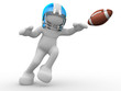 American football player