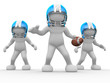 American football player