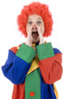 Foto: Clown ruft Clown ruft