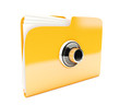 yellow folder