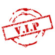 VIP rubber stamp