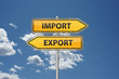 Wegweiser - Import Export
