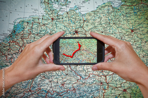 Photo: Navigation Smartphone Navigation Smartphone